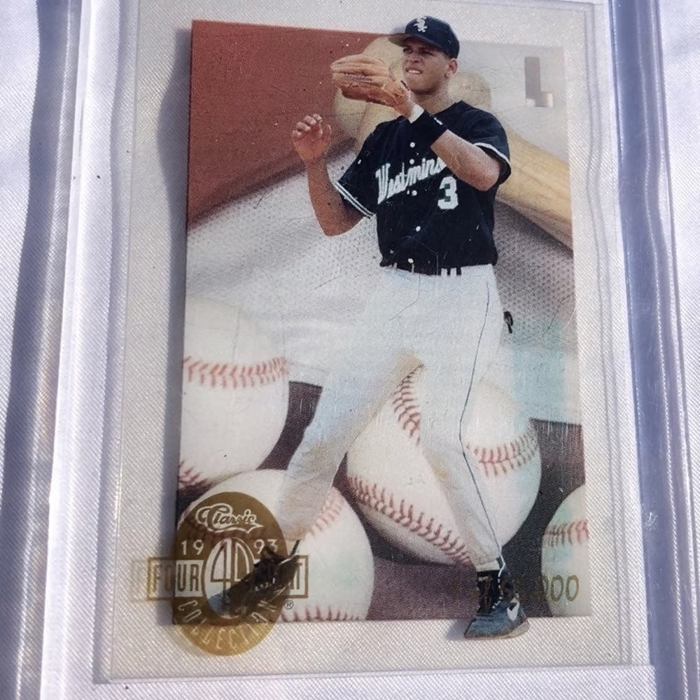 Alex Rodriguez 1993 Classic Card from high school!!! 
Open to offers